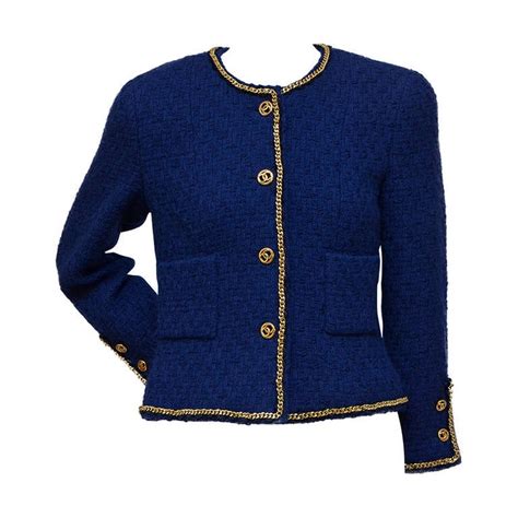 chanel pink blue knit jacket|Chanel tweed jacket price.